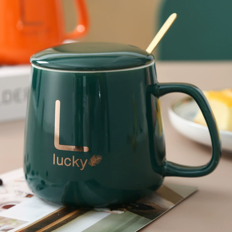 Caneca de cerâmica para escritório e casa tableware view 4