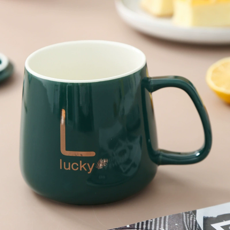 Caneca de cerâmica para escritório e casa tableware view 8