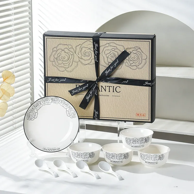 Rose Dinnerware Set tableware view 12