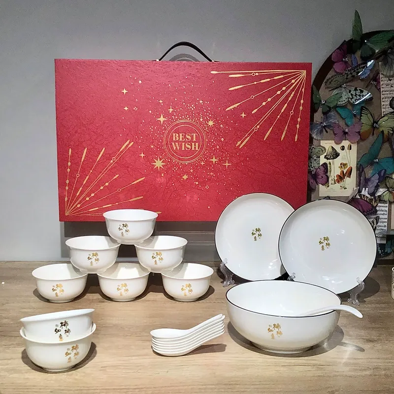 Ceramic Dinnerware Set tableware view 12