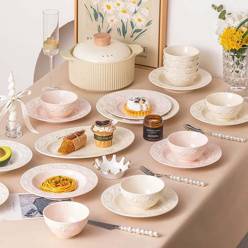 Porcelain Dinnerware Set tableware view 4