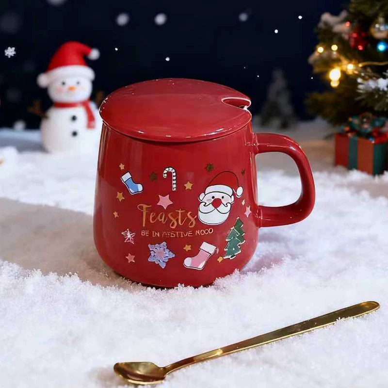 Christmas Ceramic Mug Gift Set tableware view 2