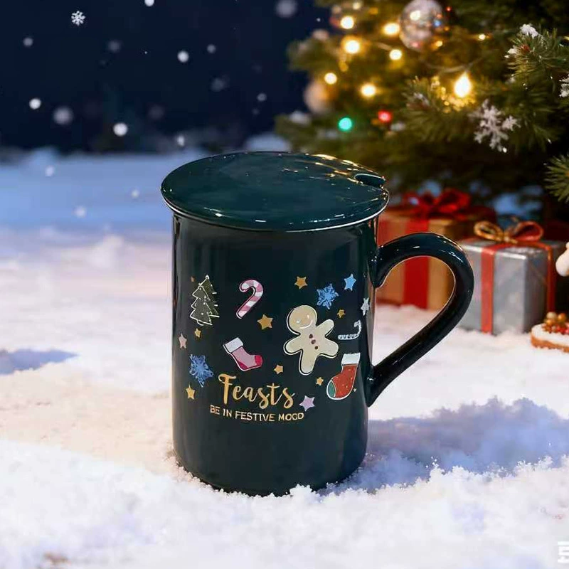 Christmas Ceramic Mug Gift Set tableware view 4