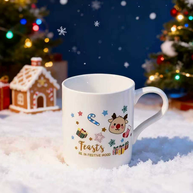 Christmas Ceramic Mug Gift Set tableware view 6