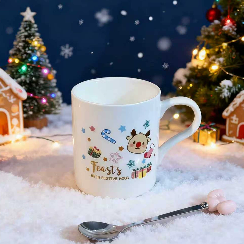 Christmas Ceramic Mug Gift Set tableware view 8