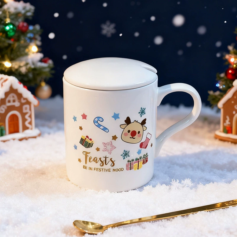 Christmas Ceramic Mug Gift Set tableware view 10