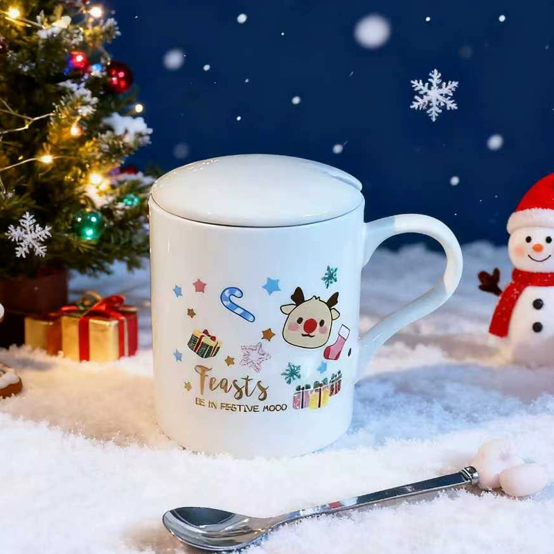 Christmas Ceramic Mug Gift Set tableware view 11
