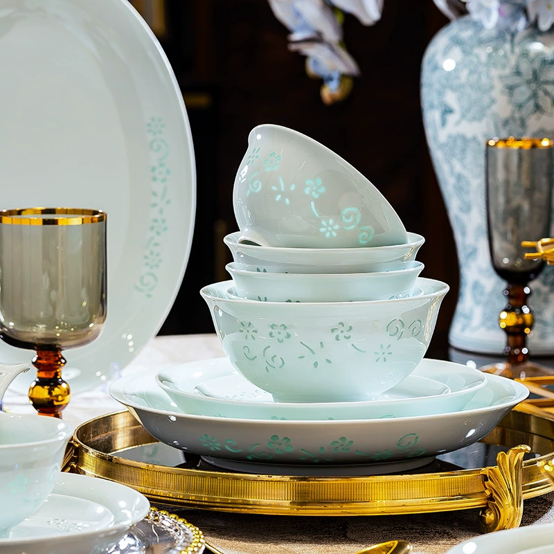 Porcelain Dinnerware Set tableware view 2