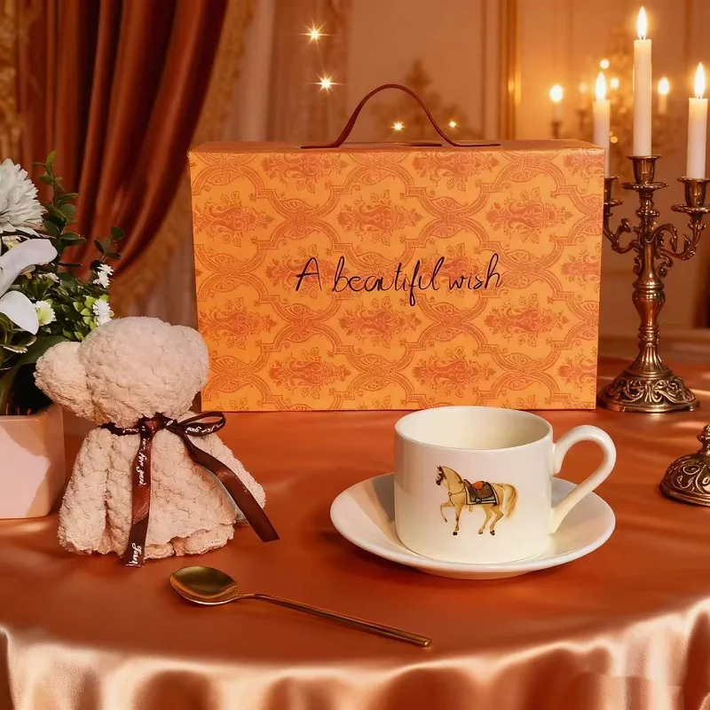 세라믹 커피컵 앤 소서 세트 tableware view 3