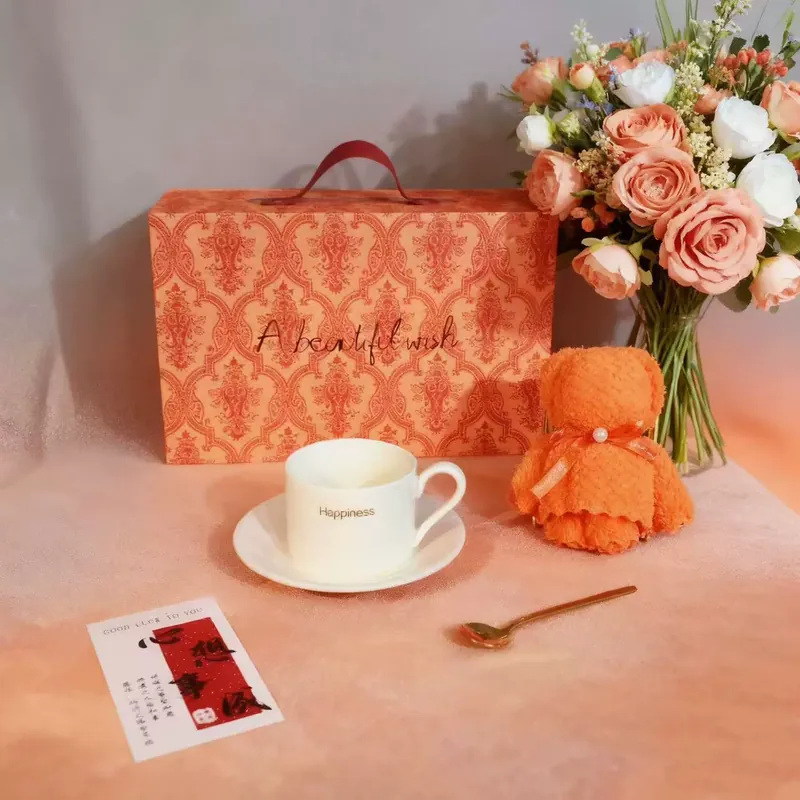 طقم هدية فنجان قهوة مع إكسسوارات tableware view 3
