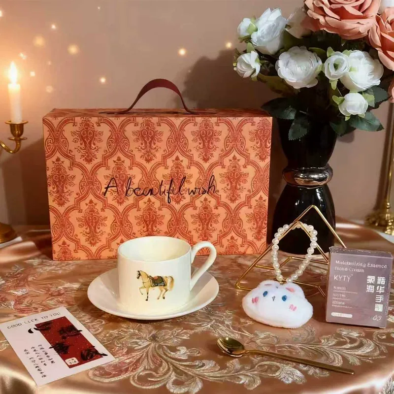 طقم هدية فنجان قهوة مع إكسسوارات tableware view 8