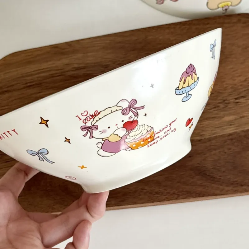 وعاء كبير سيراميك كرتوني لطيف tableware view 7