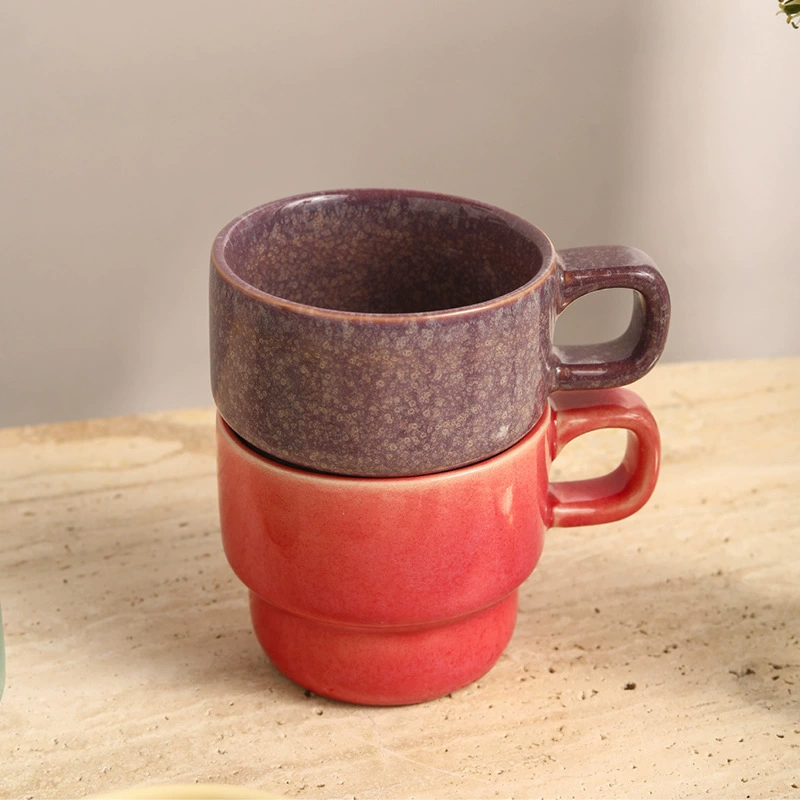 Colorful Stacking Mug tableware view 2