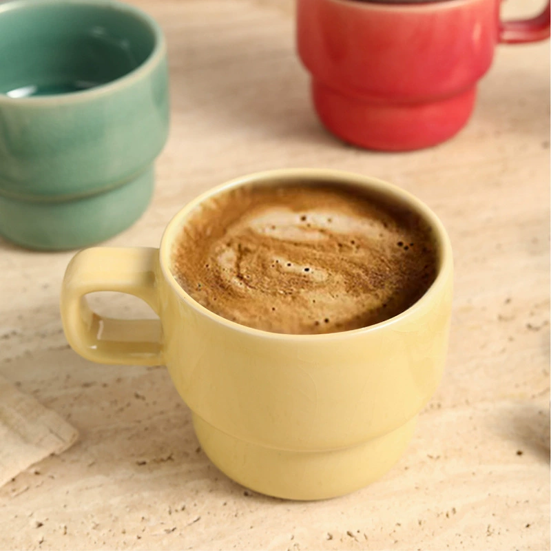 Colorful Stacking Mug tableware view 3