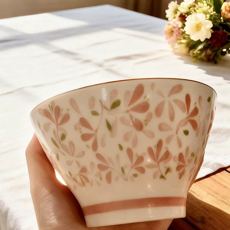 Ensemble de bols en céramique en quatre couleurs tableware view 7