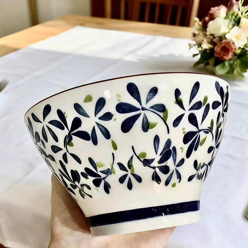 Ensemble de bols en céramique en quatre couleurs tableware view 10