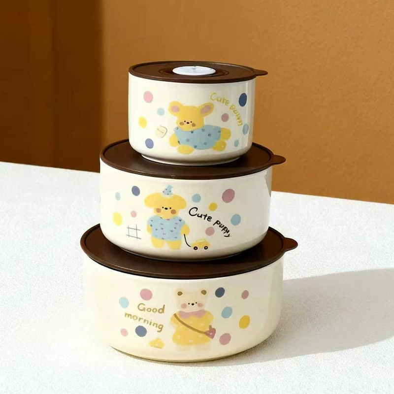 Ceramic Storage Bowl Set of Three