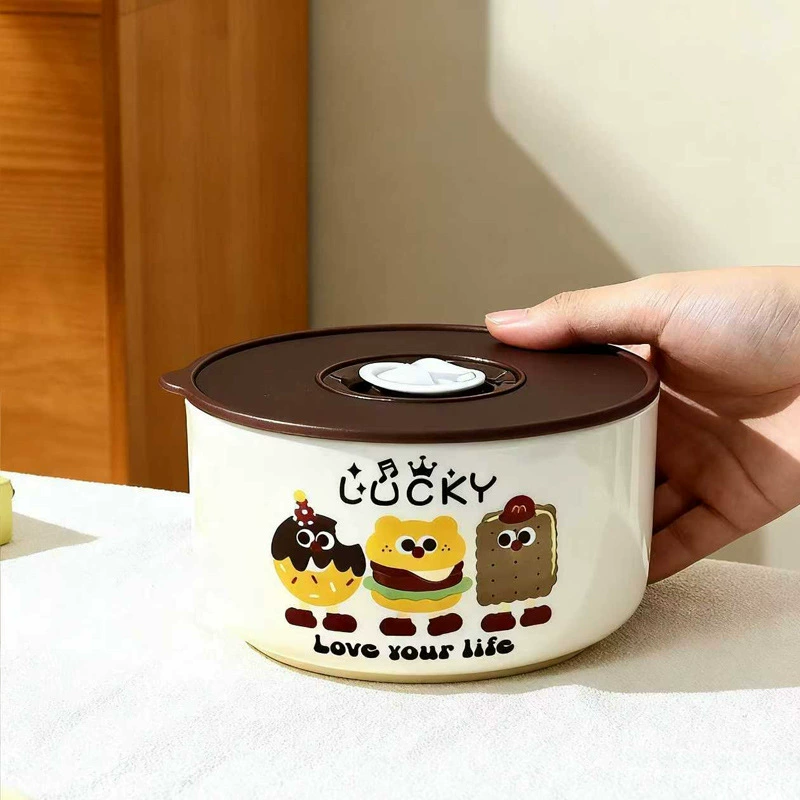 Ensemble de trois bols de rangement en céramique tableware view 2