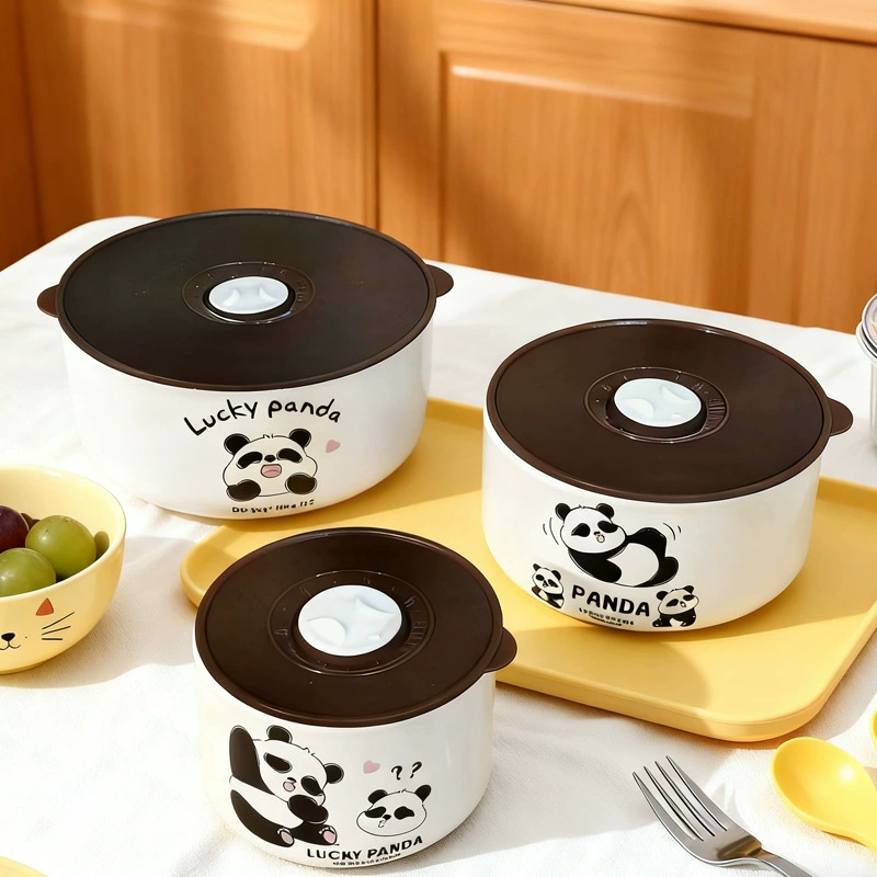 Ensemble de trois bols de rangement en céramique tableware view 4