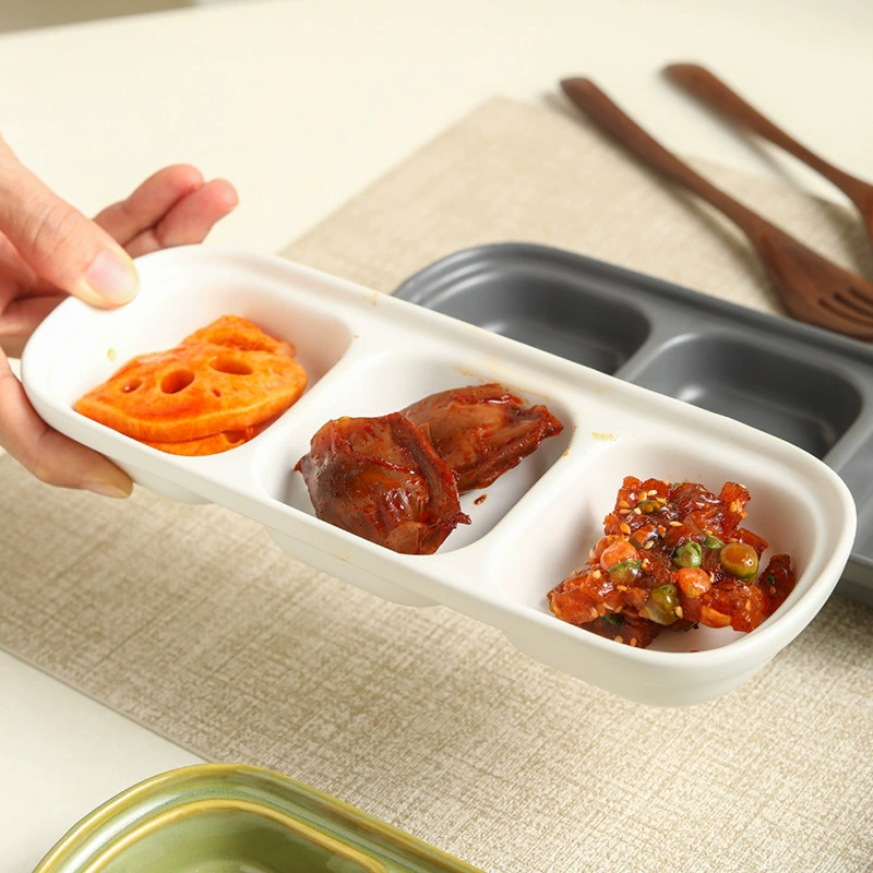 Three-Compartment Dip Dish tableware view 2