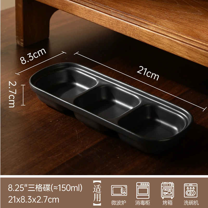 Three-Compartment Dip Dish tableware view 7