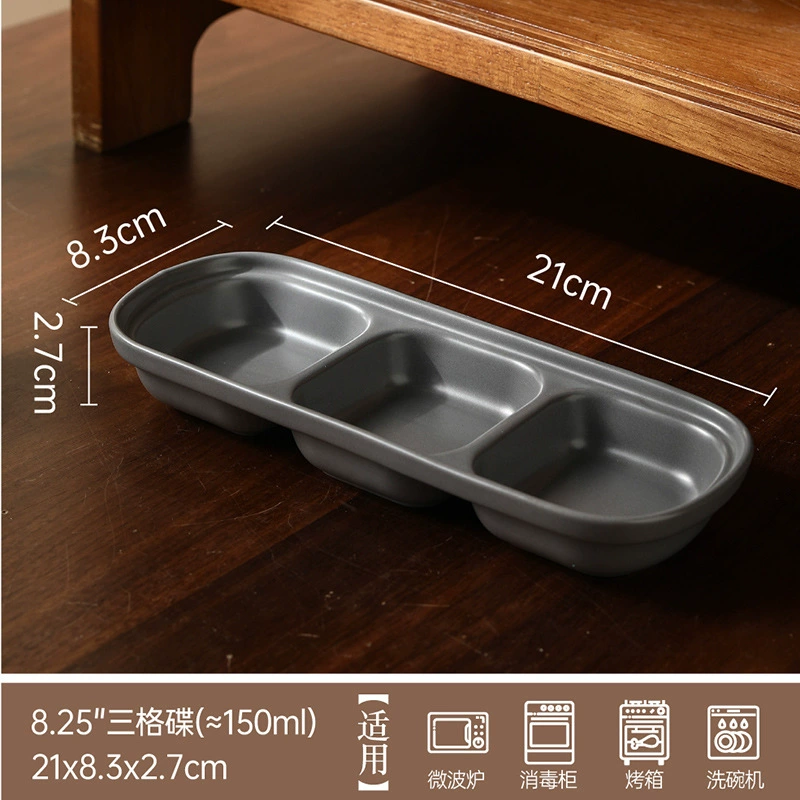 Three-Compartment Dip Dish tableware view 8