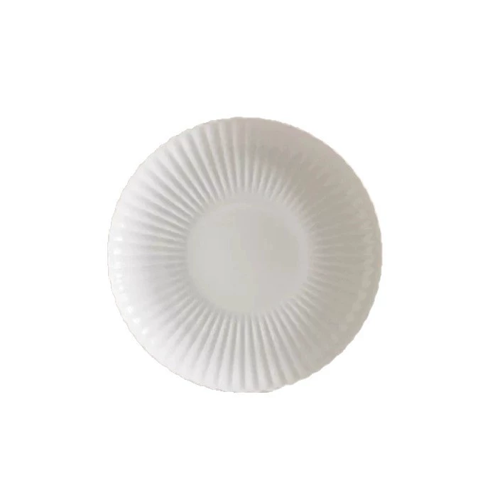 Assiette à rayures verticales japonaise tableware view 5