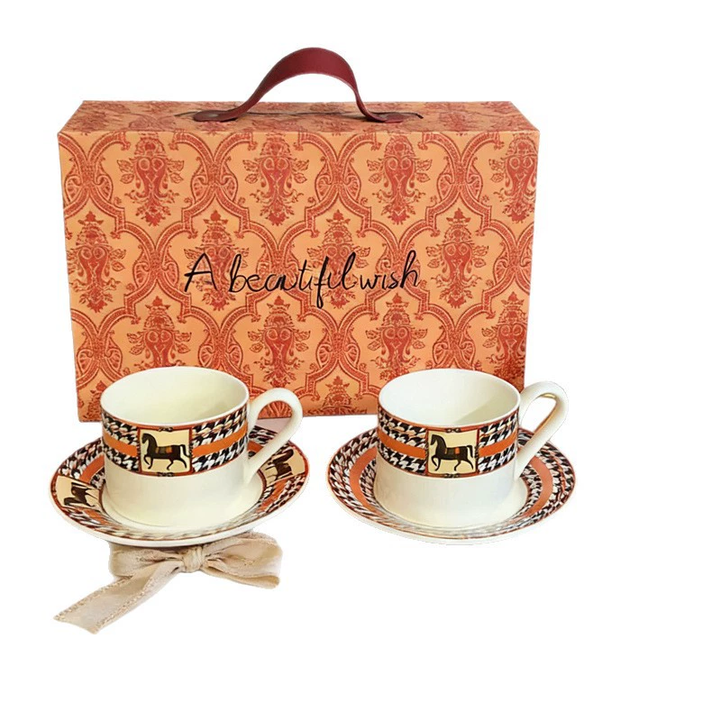 イエローコーヒーカップ＆ソーサーセット tableware view 5