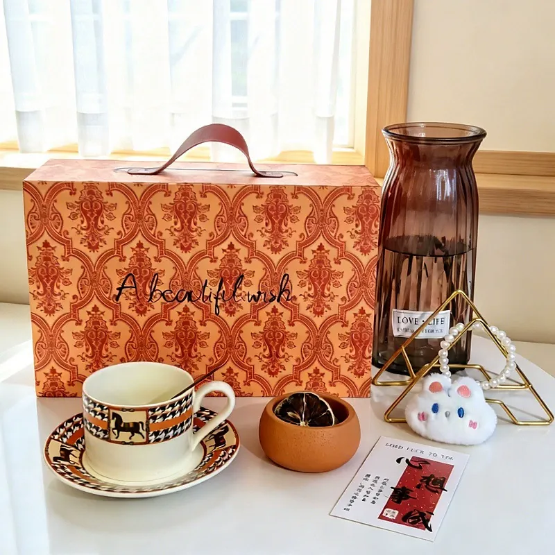 イエローコーヒーカップ＆ソーサーセット tableware view 10