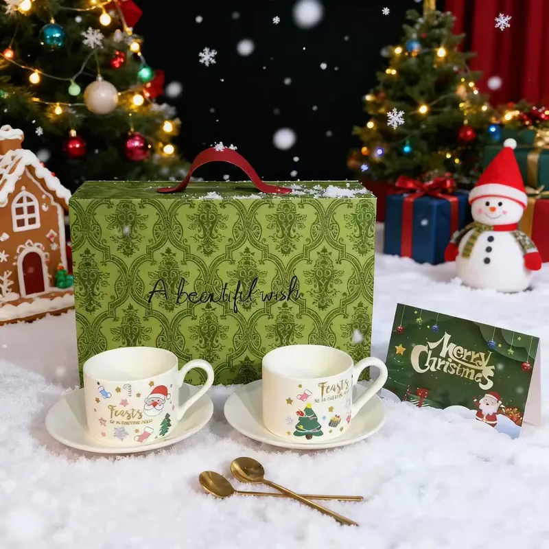 クリスマスコーヒーカップギフトセット tableware view 4