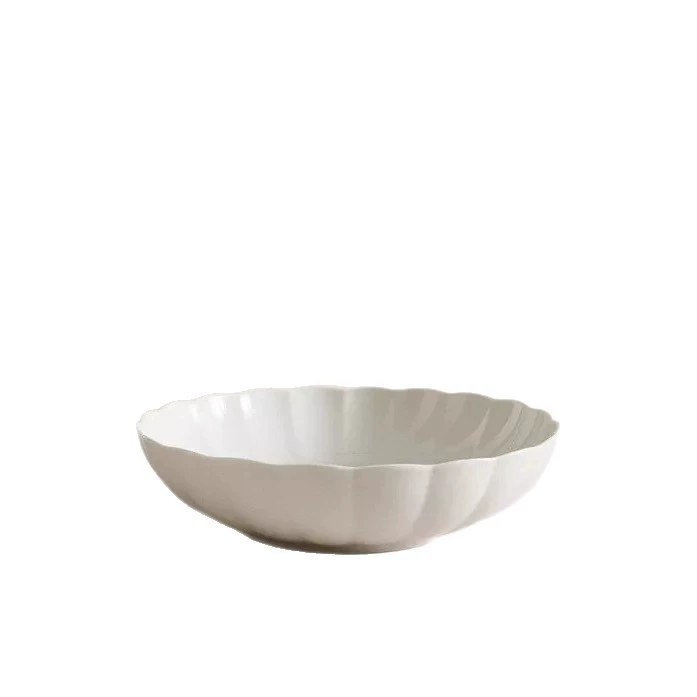 Nordic Style Relief Ceramic Bowl tableware view 5