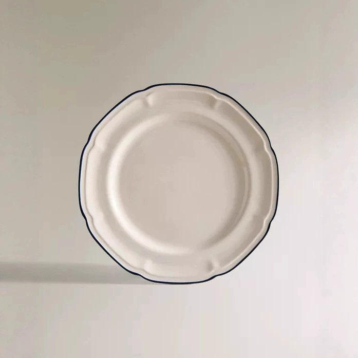 Assiette de dîner en céramique moderne tableware view 4