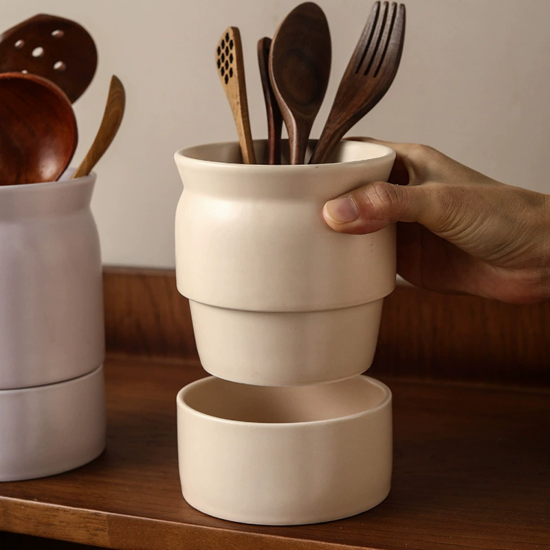 Ceramic Utensil Holder tableware view 2