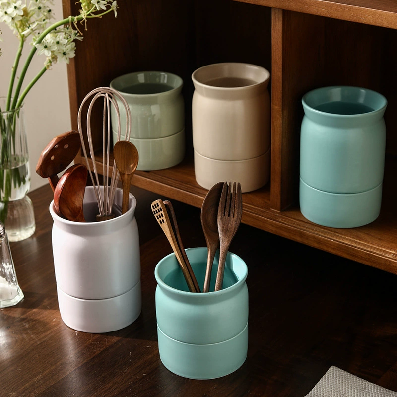 Ceramic Utensil Holder tableware view 4