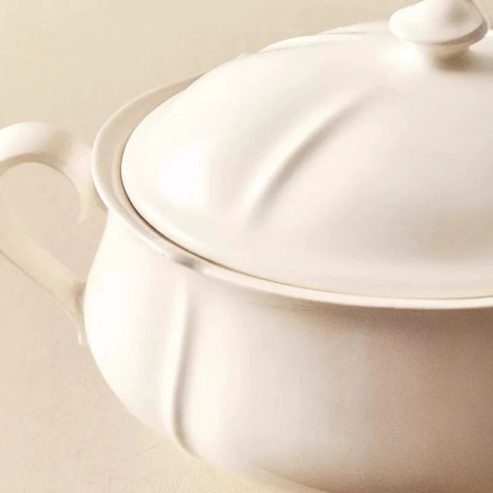 وعاء طهي سيراميك من تشاوتشو مع غطاء tableware view 2