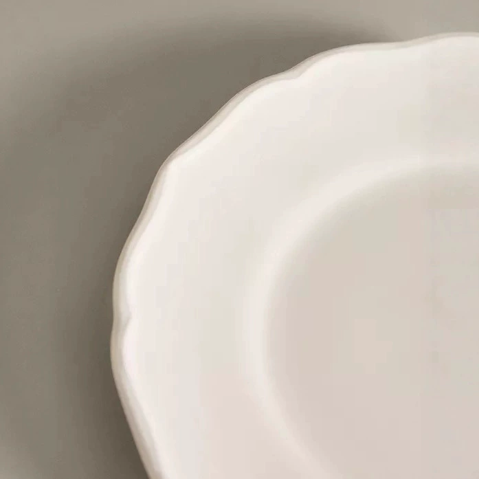 White Ceramic Sauce Dish tableware view 4