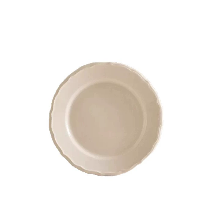 French Retro Relief Dessert Plate tableware view 5