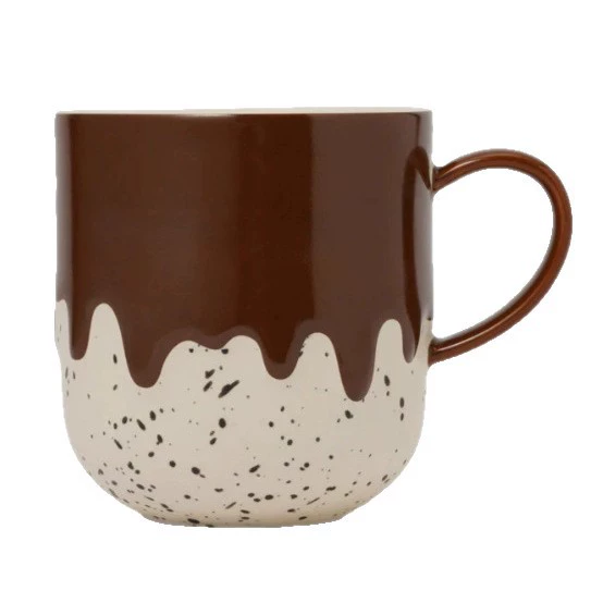 Strawberry Ceramic Mug with Lid tableware view 5