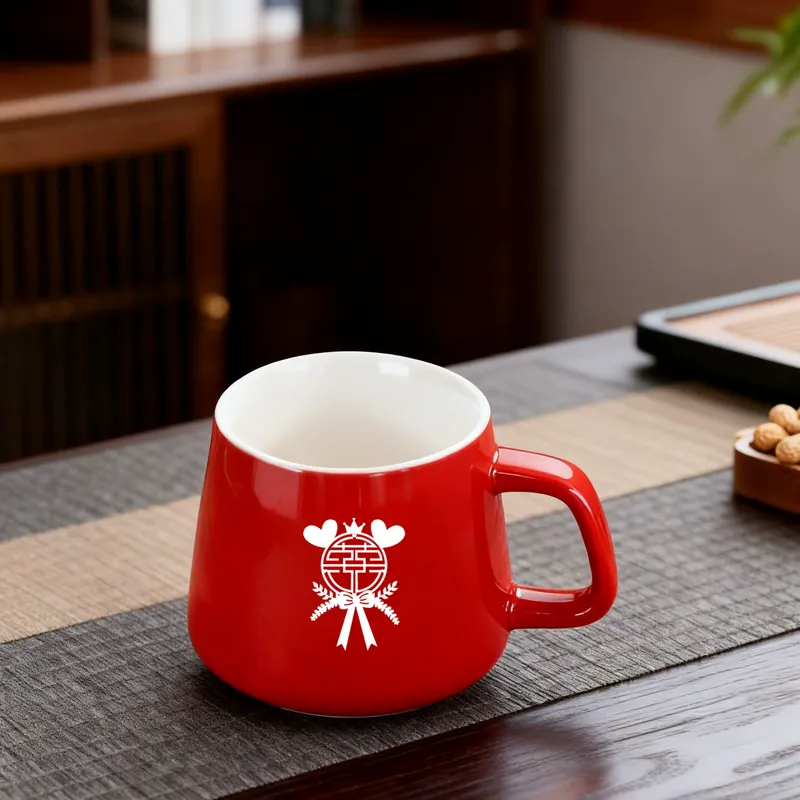 طقم كوب أسنان سيراميك من قطعتين tableware view 4