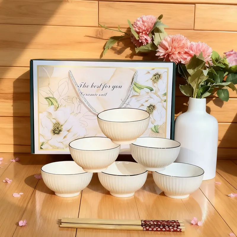 세라믹 볼 & 플레이트 세트 tableware view 4