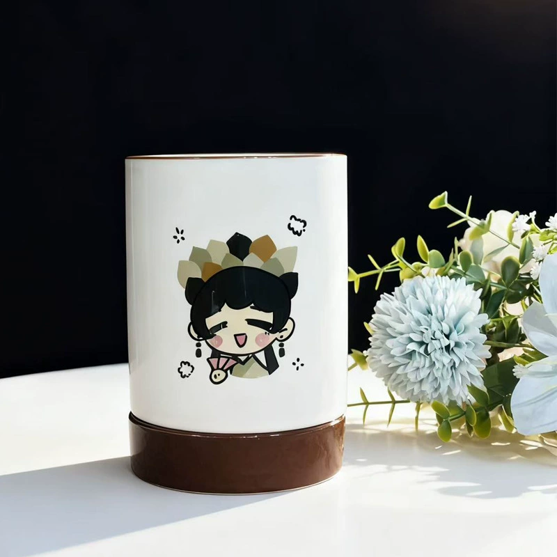 Floral Ceramic Chopstick Holder tableware view 2