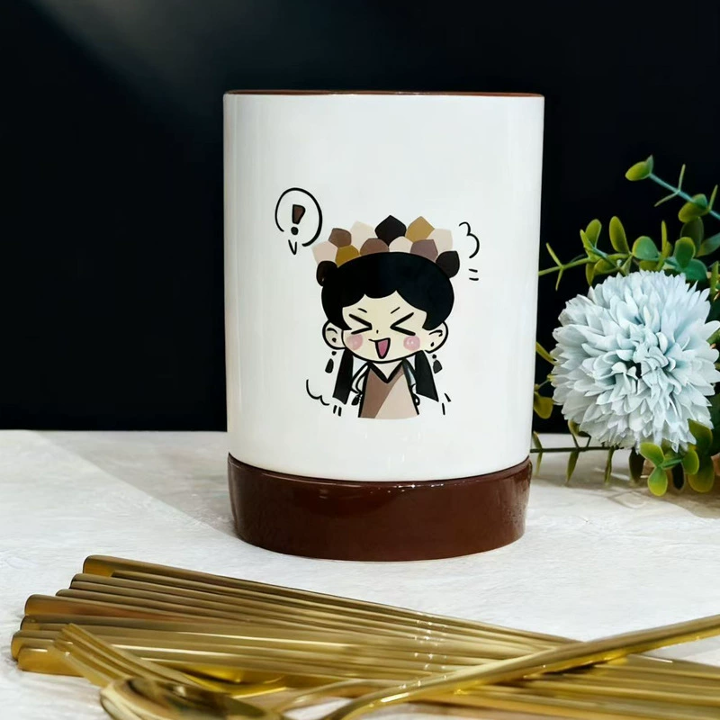 Floral Ceramic Chopstick Holder tableware view 8