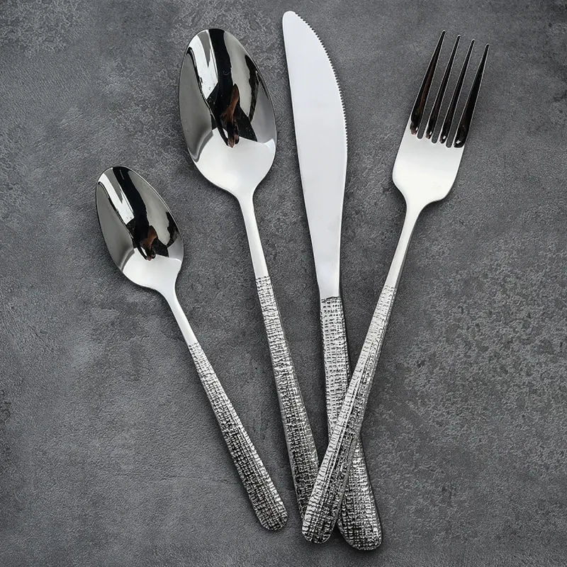 Stainless Steel Cutlery Set tableware view 3