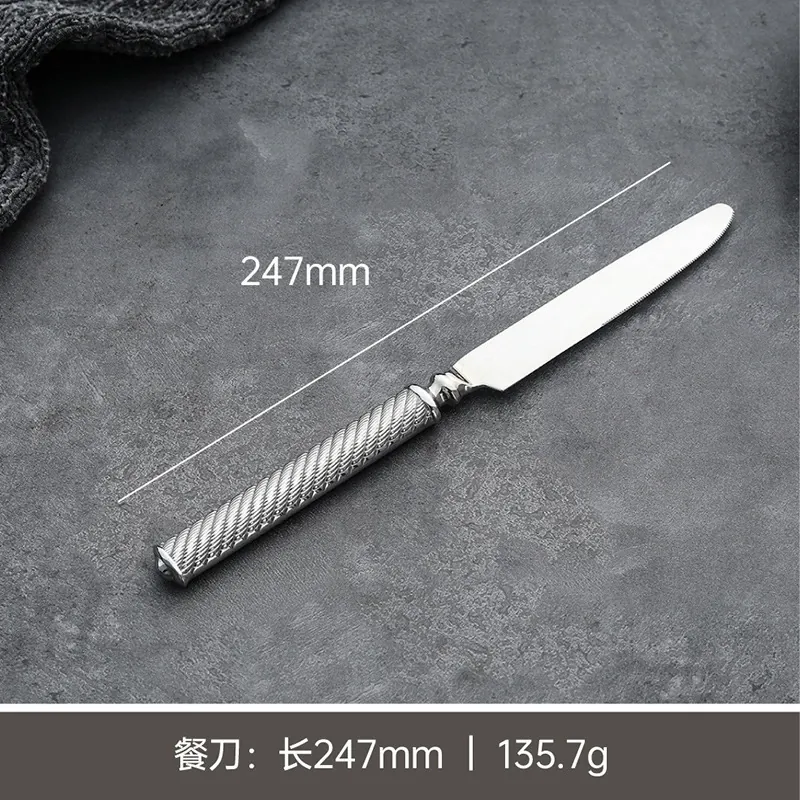 Stainless Steel Cutlery Set tableware view 10