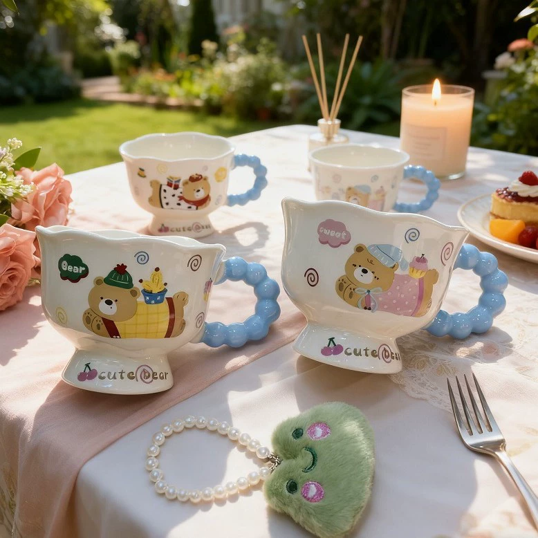 강아지 세라믹 머그 2개 세트 tableware view 4