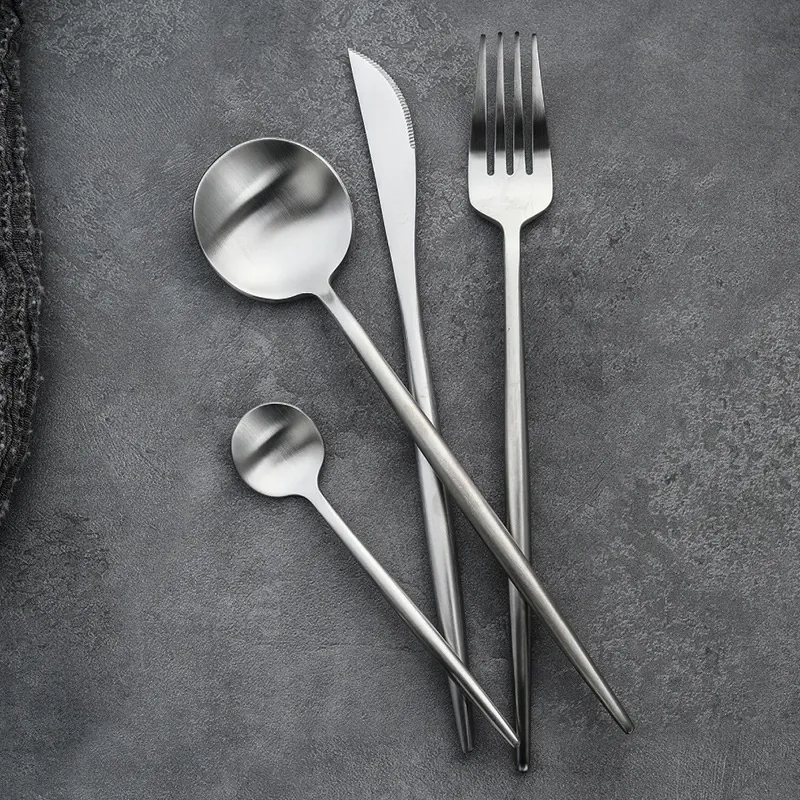 Stainless Steel Knife and Fork tableware view 2