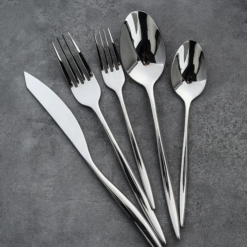 Stainless Steel Knife and Fork tableware view 3