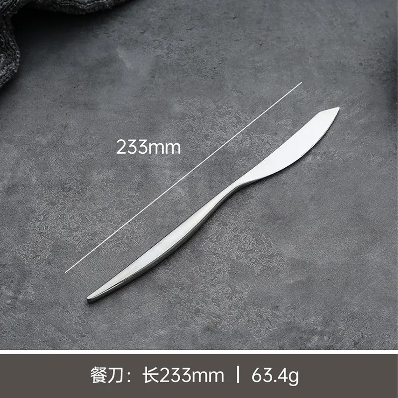 Stainless Steel Knife and Fork tableware view 6