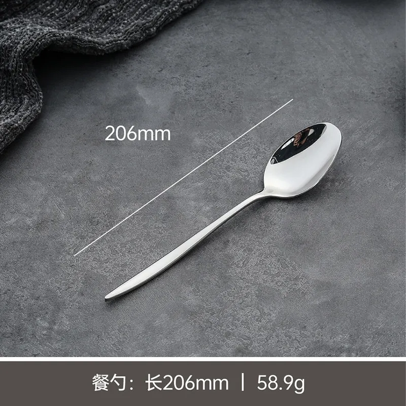 Stainless Steel Knife and Fork tableware view 8