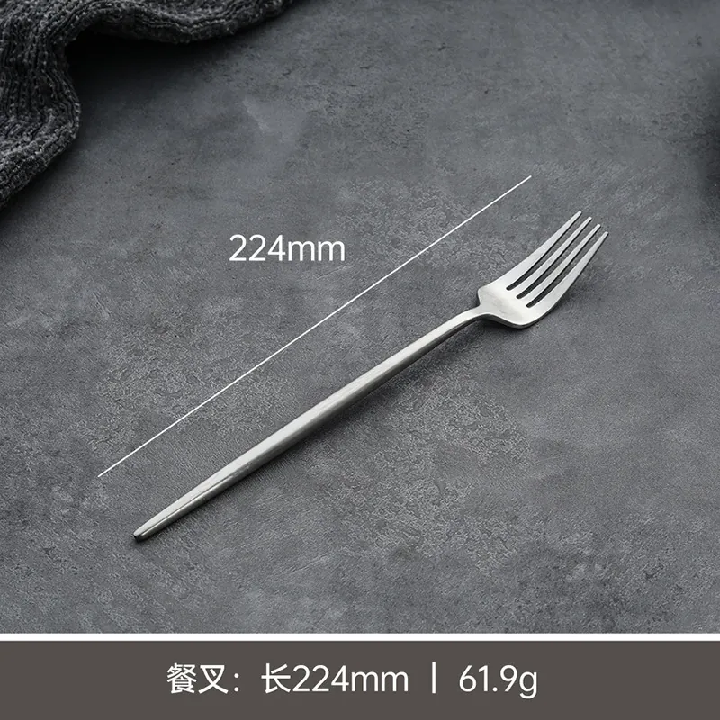 Stainless Steel Knife and Fork tableware view 12